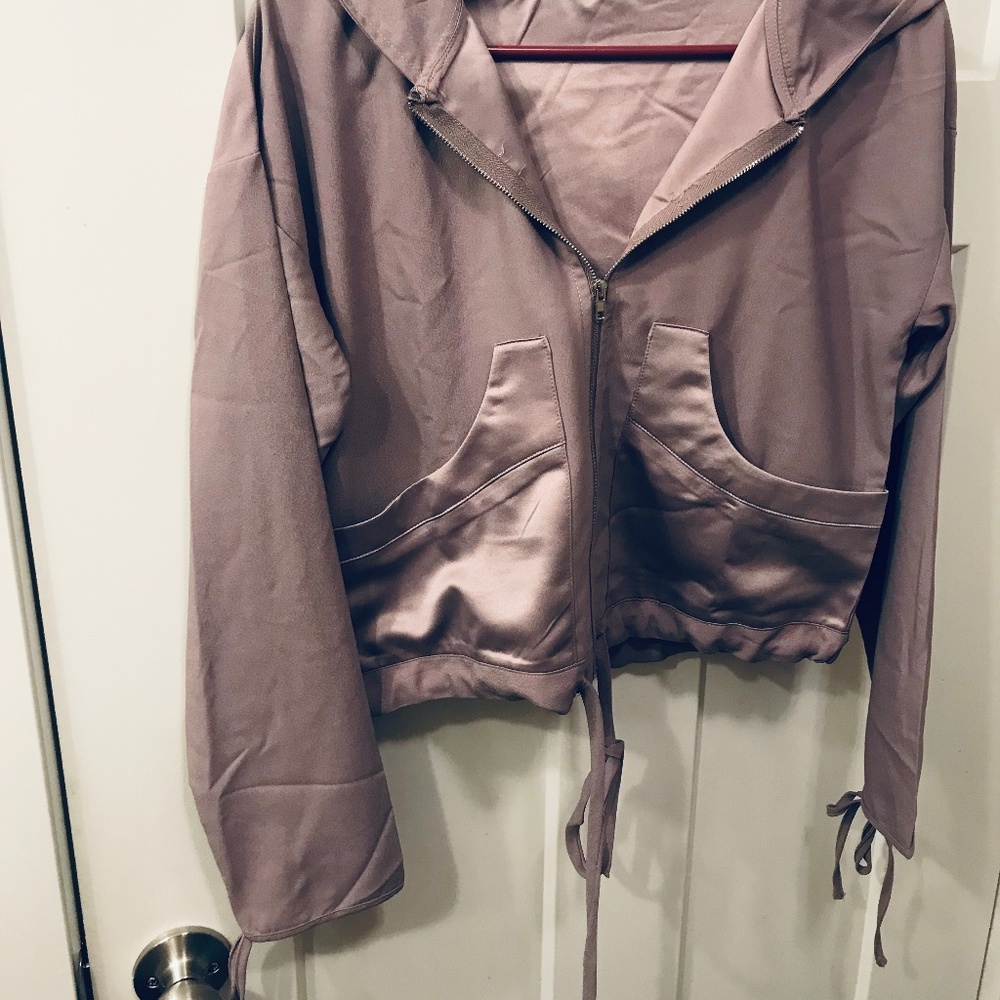 Tie Detail Hoodie
